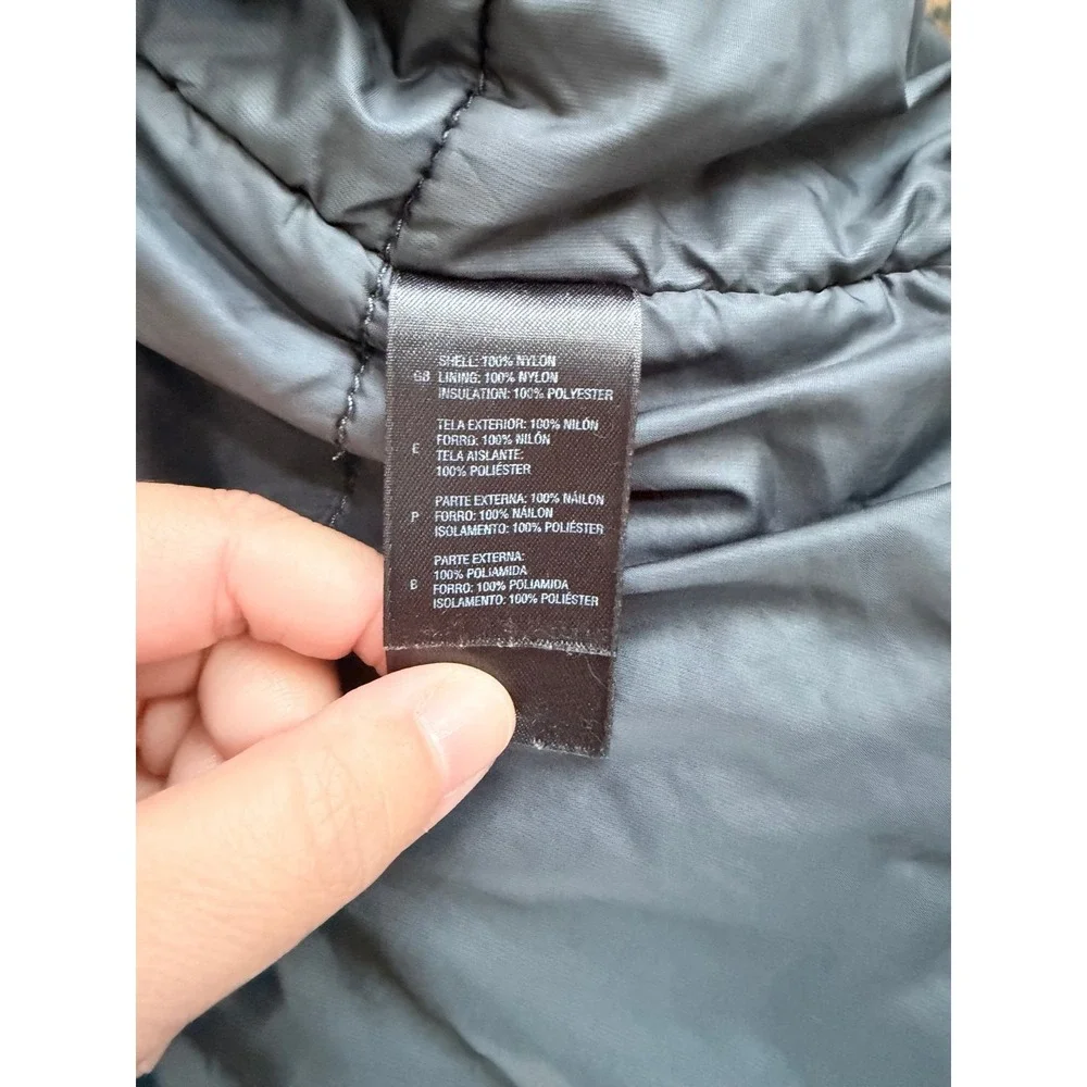 The North Face Mens XL Olive Brown Insulated Full Zip Jacket AQKW F09